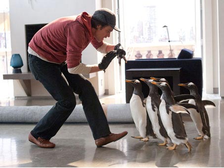 Jim Carrey In Mr Poppers Penguins